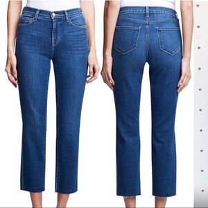 L’agence Women’s Sada Crop Jeans In Portland Blue